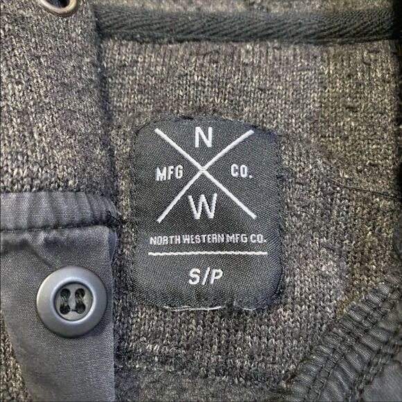 NORTH WESTERN | Men’s Gray Hoodie - Picture 4 of 4